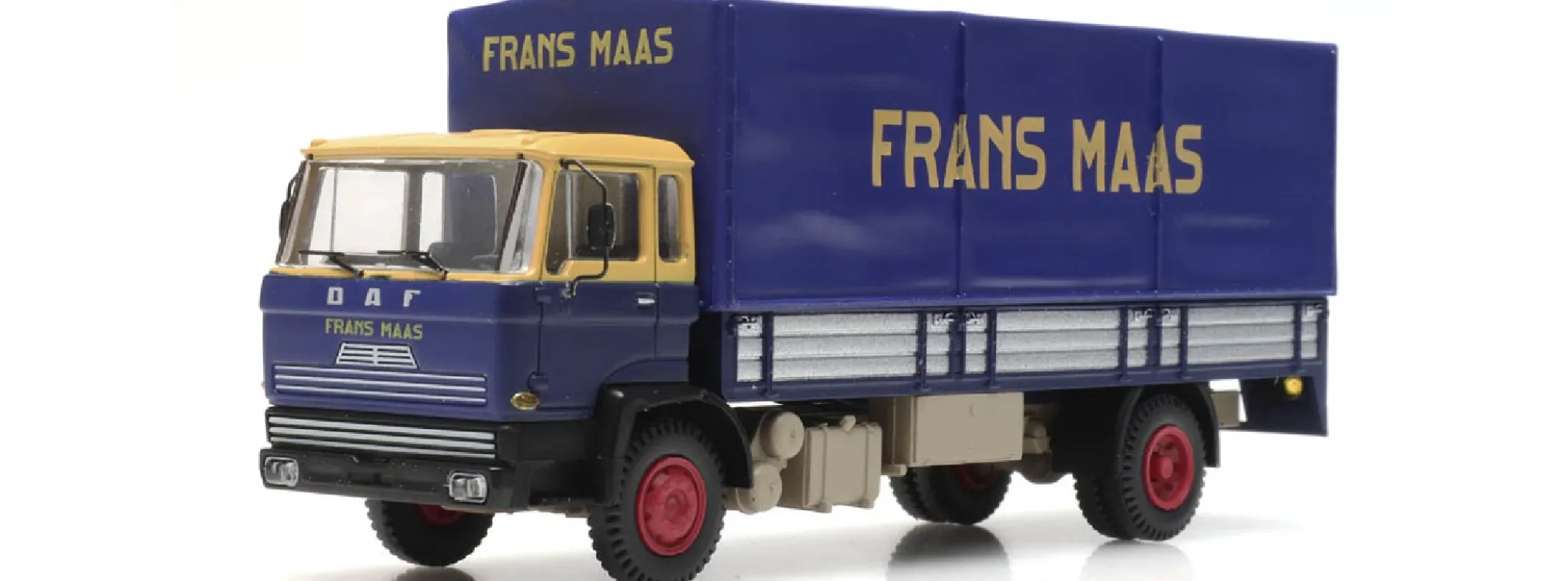 Artitec 487.051.06 DAF Kipp-Fahrerhaus Pritschen-LKW mit Plane Frans Maas | LKW-Modell 1:87
