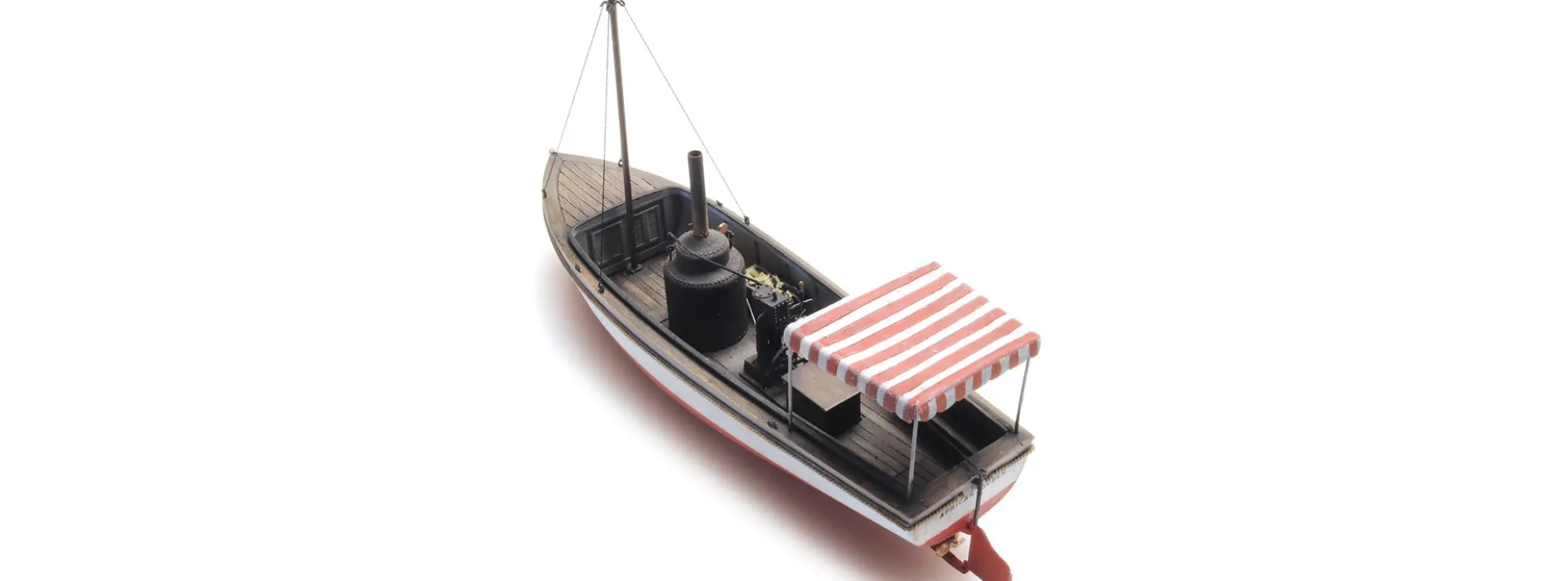 Artitec 387.460 Dampfbarkasse African Queen 109mm | Schiffsmodell 1:87