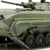 Artitec 6870289 DDR BMP-1 NVA grün Eisenbahntransport | Panzermodell 1:87
