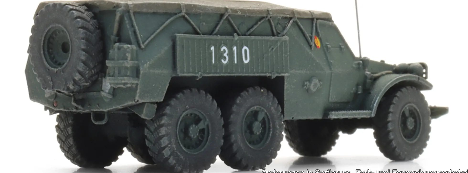 Artitec 6120019 DDR Schützenpanzerwagen 152 W1 | Militärmodell 1:120