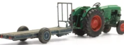 Artitec 316.155 Deutz D30 Obstgartentraktor mit Anhänger | Agrarmodell 1:160