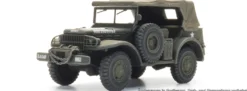 Artitec 6870770 Dodge WC52 mit Winde Befehlswagen US Army | Militärmodell 1:87