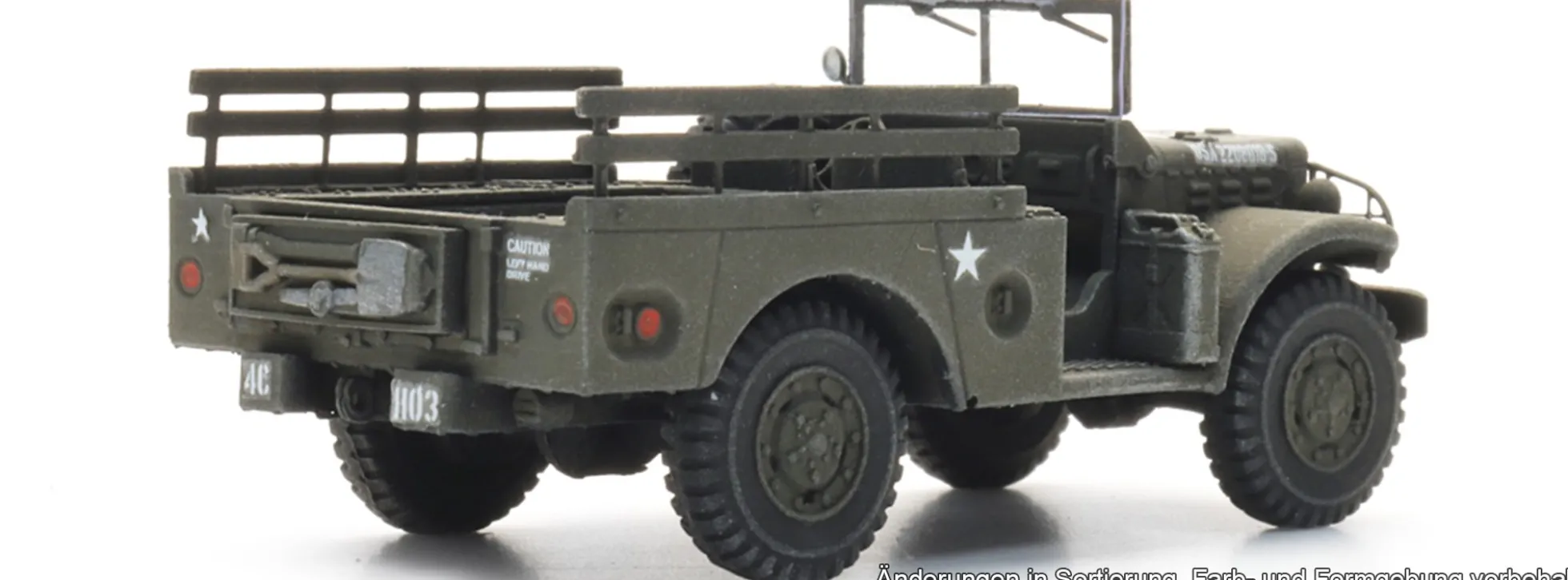 Artitec 6870758 Dodge WC51 US Army | Militärmodell 1:87