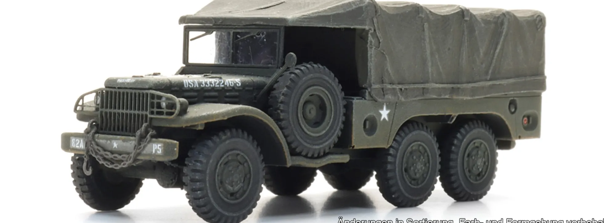 Artitec 6870759 Dodge WC62 US Army | Militärmodell 1:87