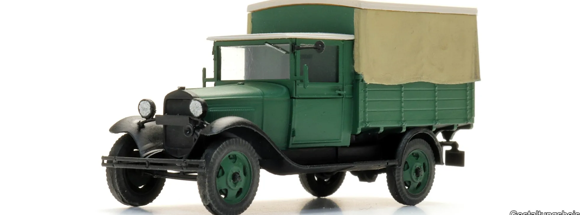 Artitec 10.457 Ford Model AA Pritschenwagen | unbemalt | LKW-Modell Bausatz 1:87