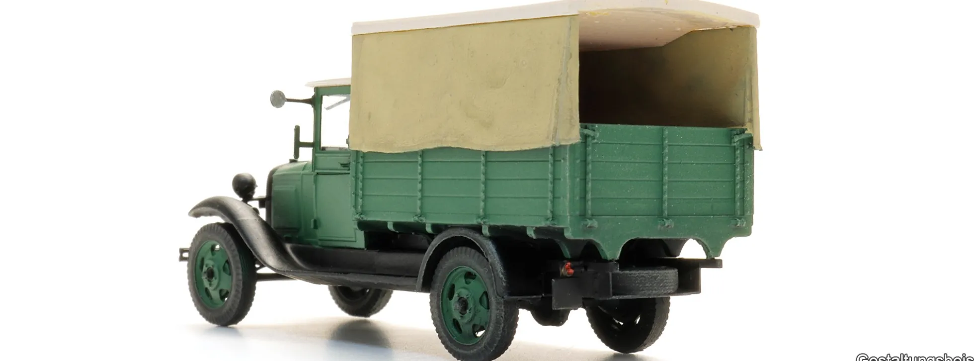 Artitec 10.457 Ford Model AA Pritschenwagen | unbemalt | LKW-Modell Bausatz 1:87
