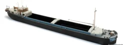 Artitec 7120018 Frachtschiff 340 Tonnen | unbemalt | Schiffsmodell Bausatz 1:120