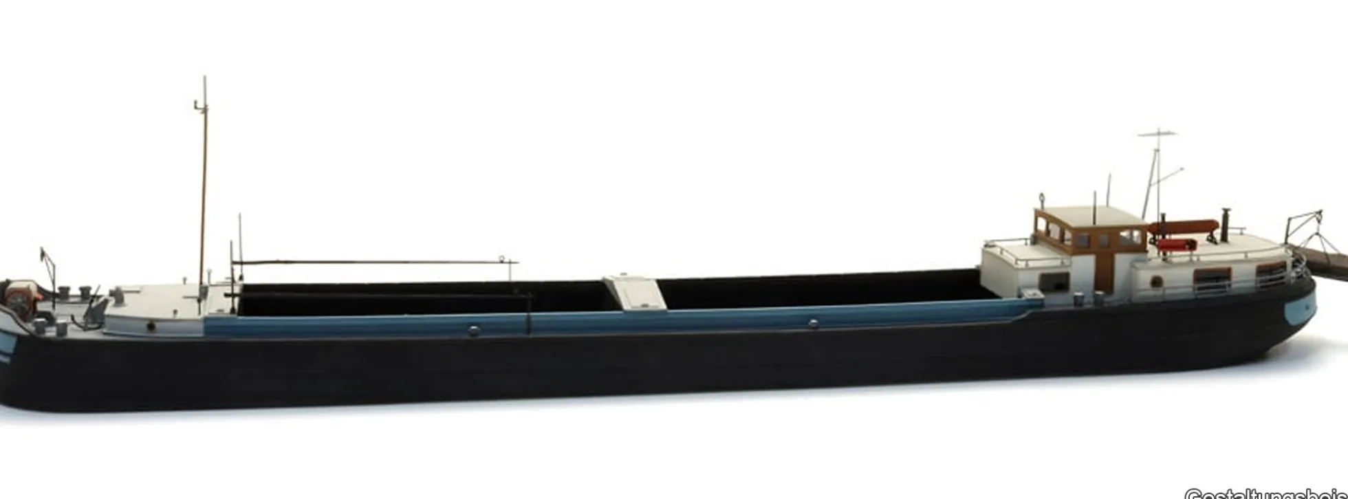 Artitec 7120018 Frachtschiff 340 Tonnen | unbemalt | Schiffsmodell Bausatz 1:120