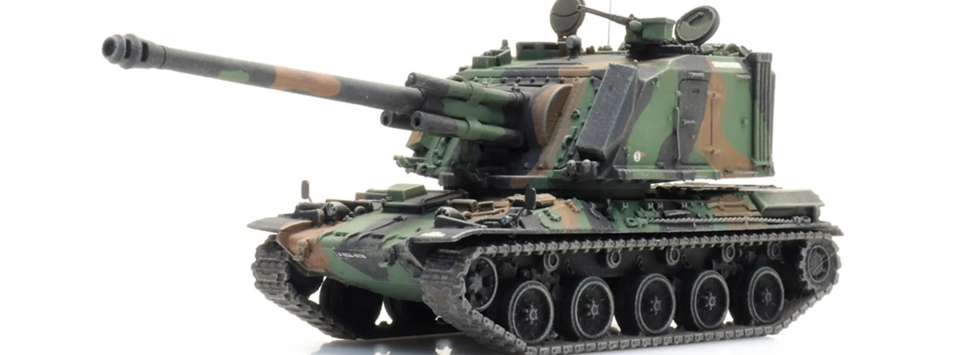 Artitec 6870433 FR AMX 30 AUF 1 155mm Tarnung | Panzermodell 1:87