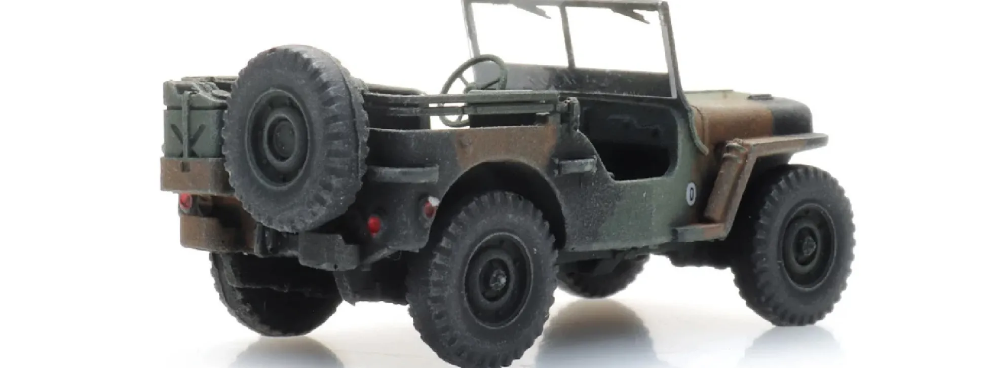 Artitec 6870582 FR M201 Hotchkiss Jeep camo | Militärmodell 1:87