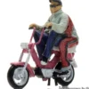 Artitec 387.679 Gilera Citta Moped mit Figuren | Motorradmodell 1:87