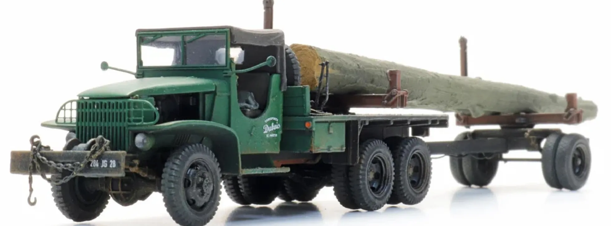 Artitec 387.612 GMC CCKW-353 Holztransporter | Landwirtschaftsmodell 1:87