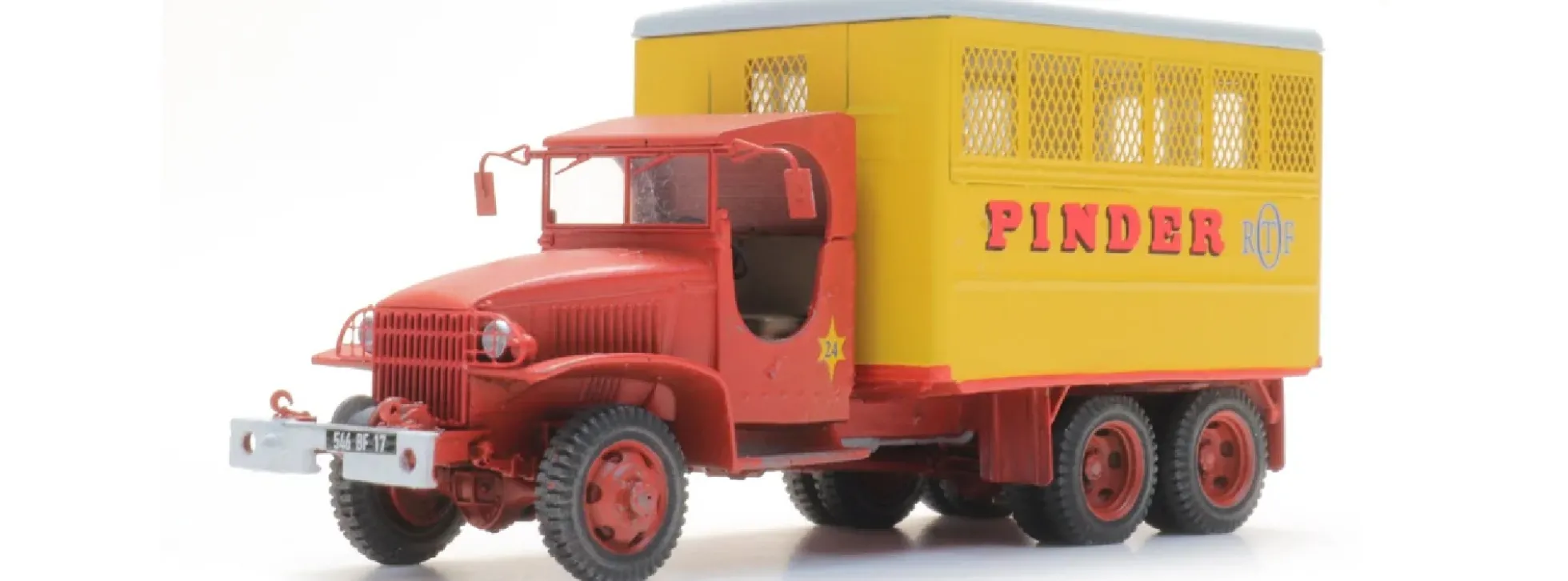 Artitec 387.613 GMC CCKW-353 Zirkus Pinder | LKW-Modell 1:87