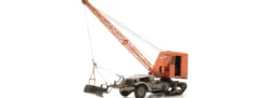 Artitec 316.100 Halbkettenfahrzeug mit Schürfkübelbagger | Baumaschinenmodell 1:160