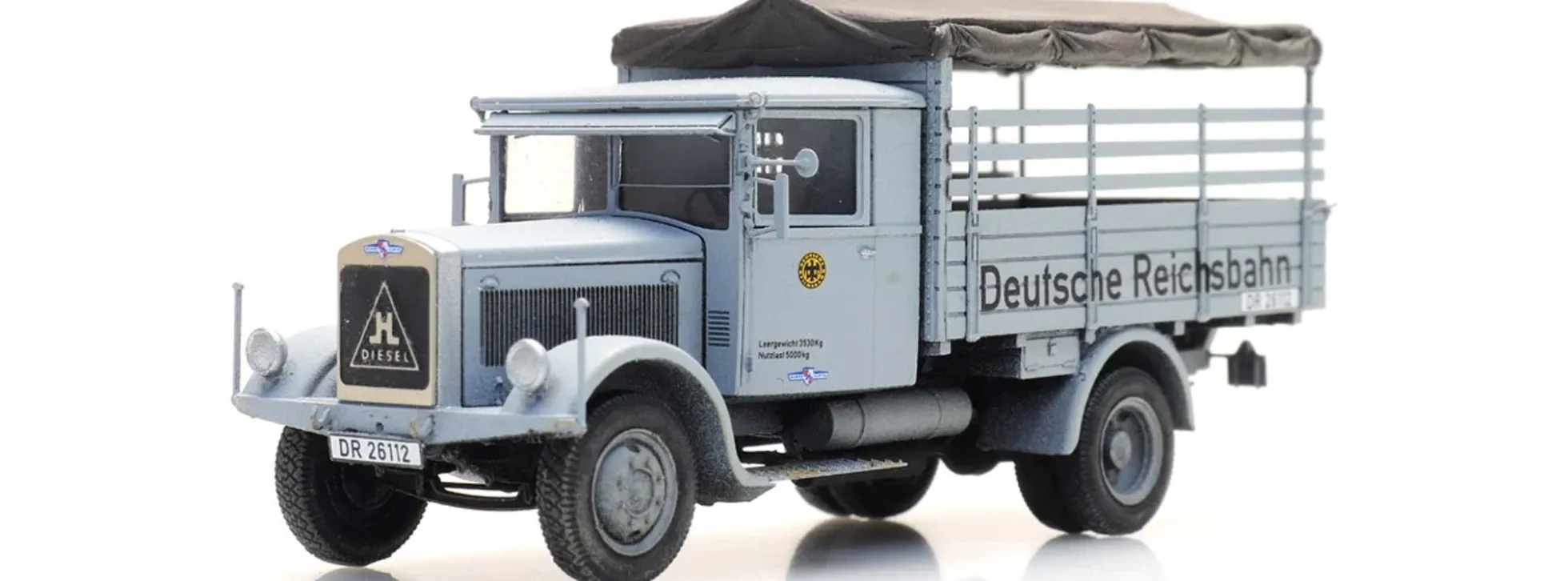 Artitec 387.463 Hansa Lloyd Merkur Deutsche Reichsbahn | LKW-Modell 1:87