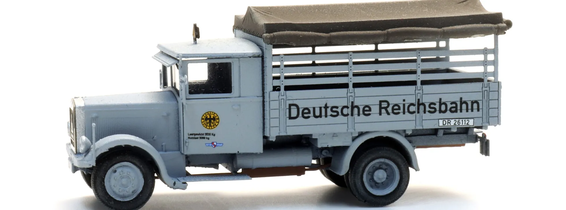 Artitec 312.043 Hansa Lloyd Merkur Deutsche Reichsbahn | LKW-Modell 1:120