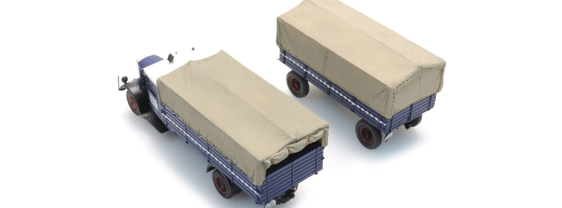 Artitec 387.537 Hansa Lloyd mit Anhänger | LKW-Modell 1:87