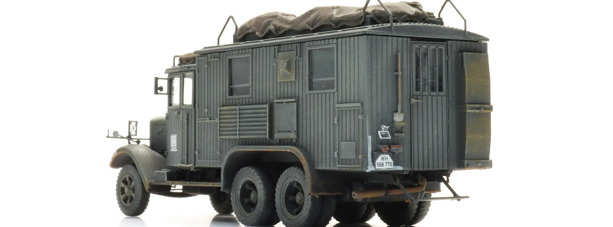Artitec 6870506 Henschel 33 D1 Kfz. 72 radio grau | Militärmodell 1:87