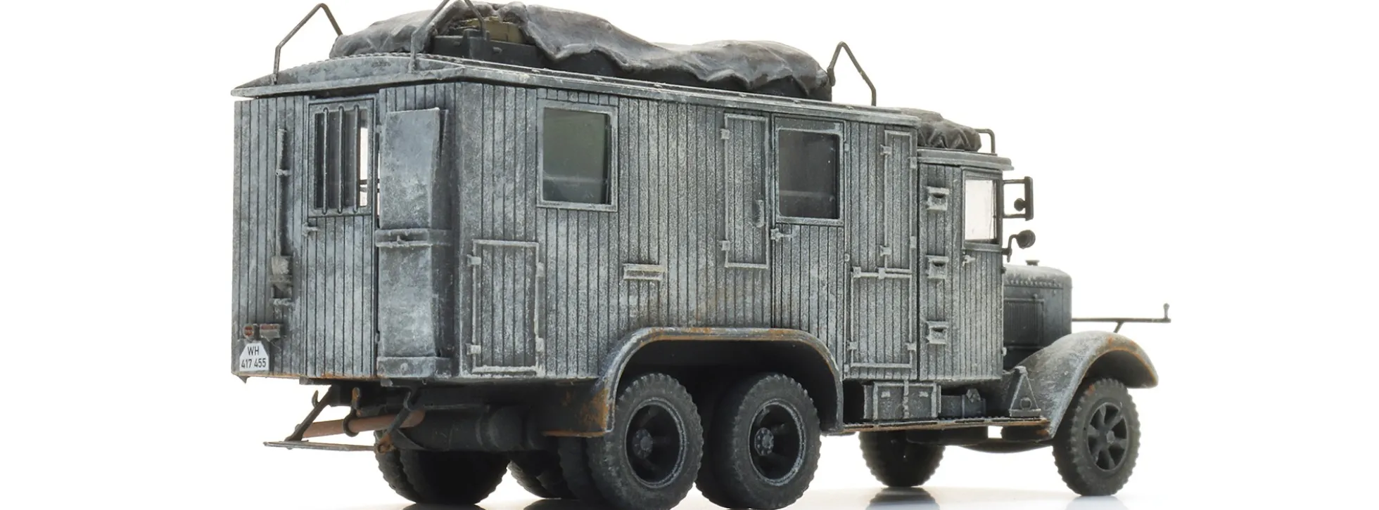 Artitec 6870507 Henschel 33 D1 Kfz. 72 radio winter | Militärmodell 1:87