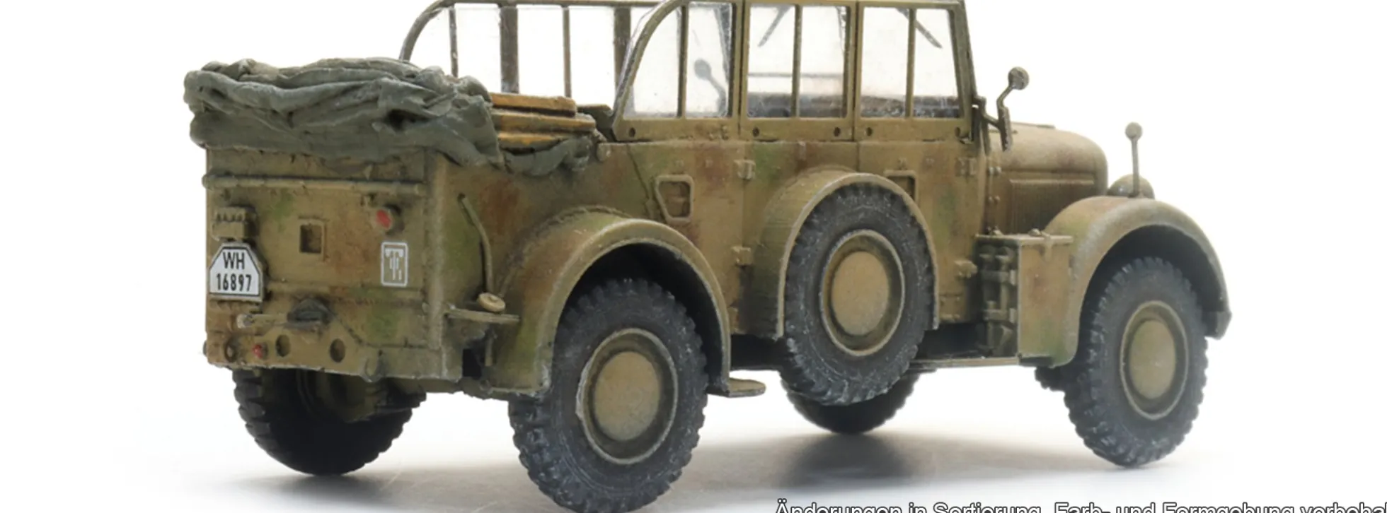 Artitec 6870762 Horch 901 Kfz 15 getarnt | Militärmodell 1:87