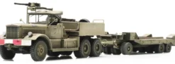 Artitec 6870284 IDF M19 Diamond T mit Anhänger Israelische Armee | Militärmodell 1:87