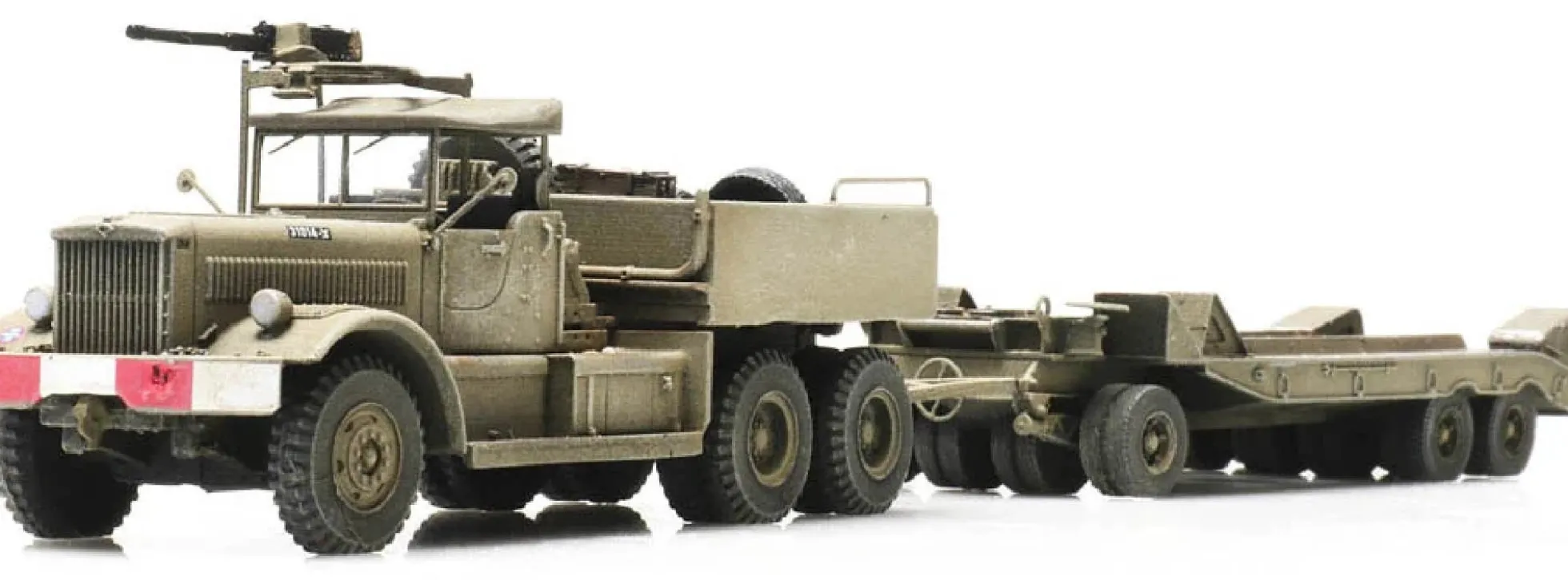 Artitec 6870284 IDF M19 Diamond T mit Anhänger Israelische Armee | Militärmodell 1:87