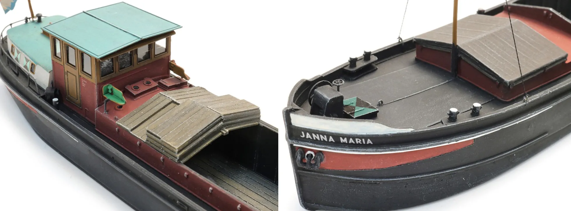 Artitec 50.157 Kleines Frachtschiff 31 Tonnen | Schiffsmodell Bausatz 1:87