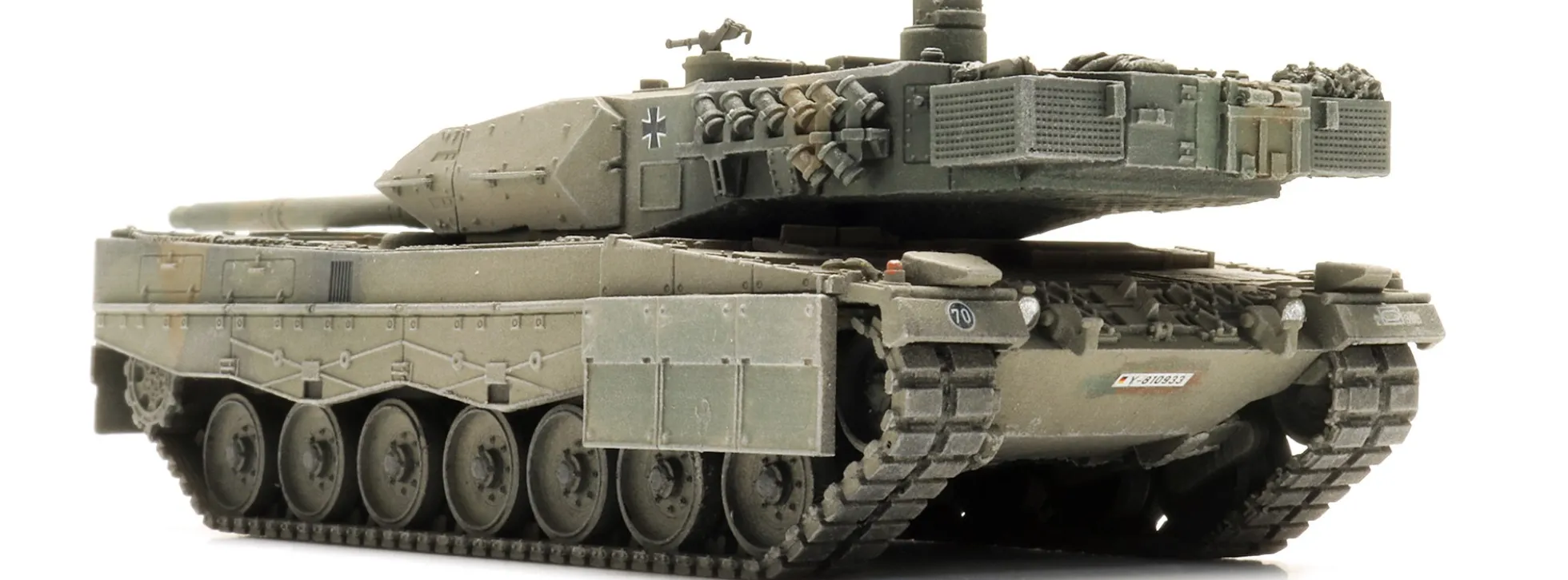 Artitec 6870676 Leopard 2A6 Eisenbahntransport | Militärmodell 1:87