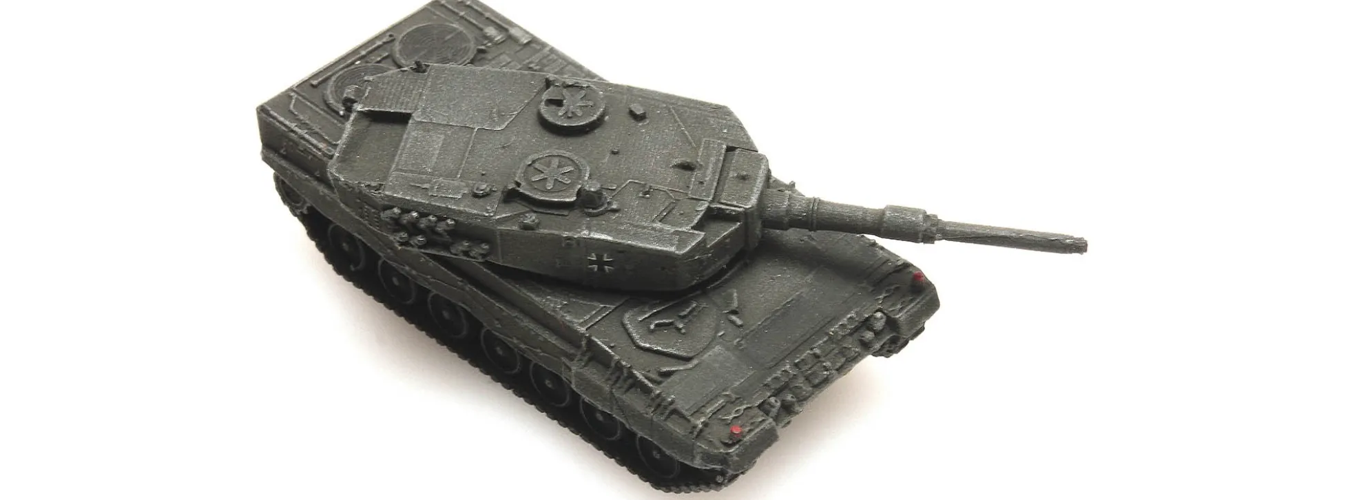 Artitec 322.010 Leopard II A4 Eisenbahntransport | Panzermodell 1:220