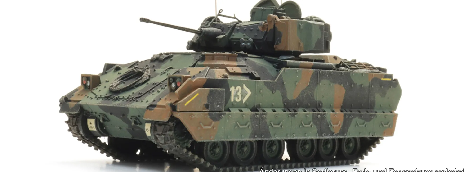 Artitec 6870716 M2A2 Bradley Schützenpanzer | Militärmodell 1:87