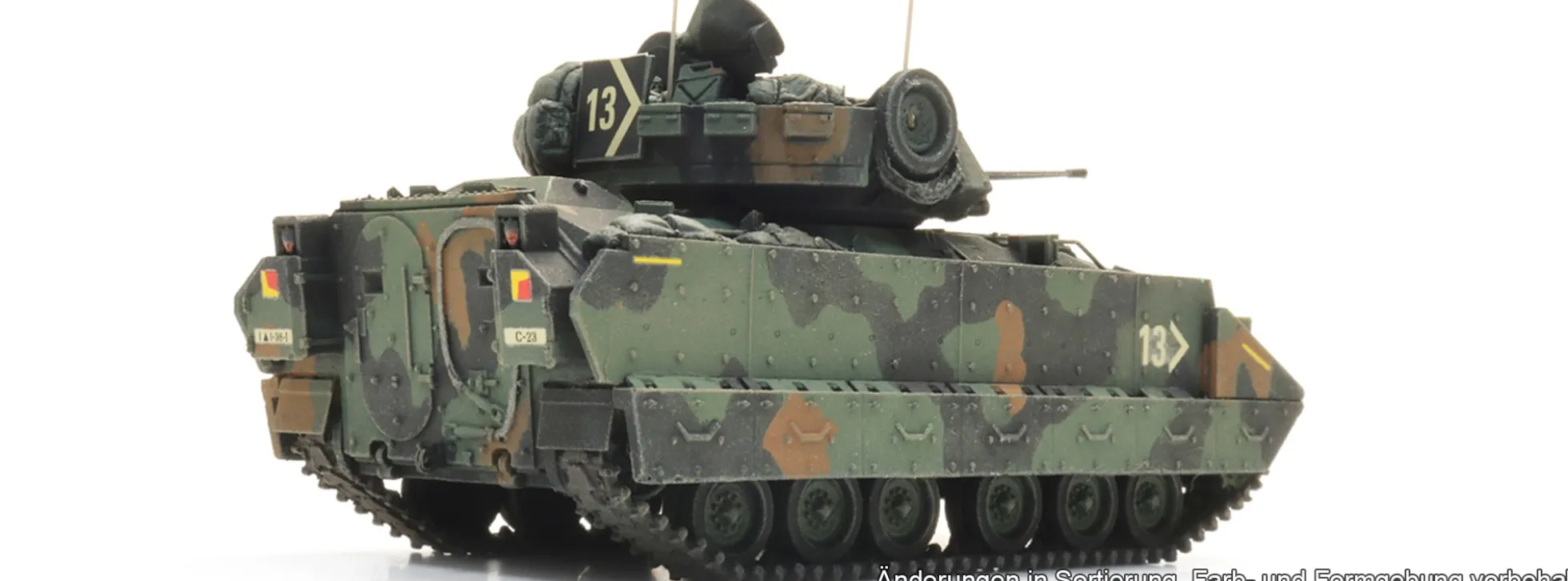 Artitec 6870716 M2A2 Bradley Schützenpanzer | Militärmodell 1:87