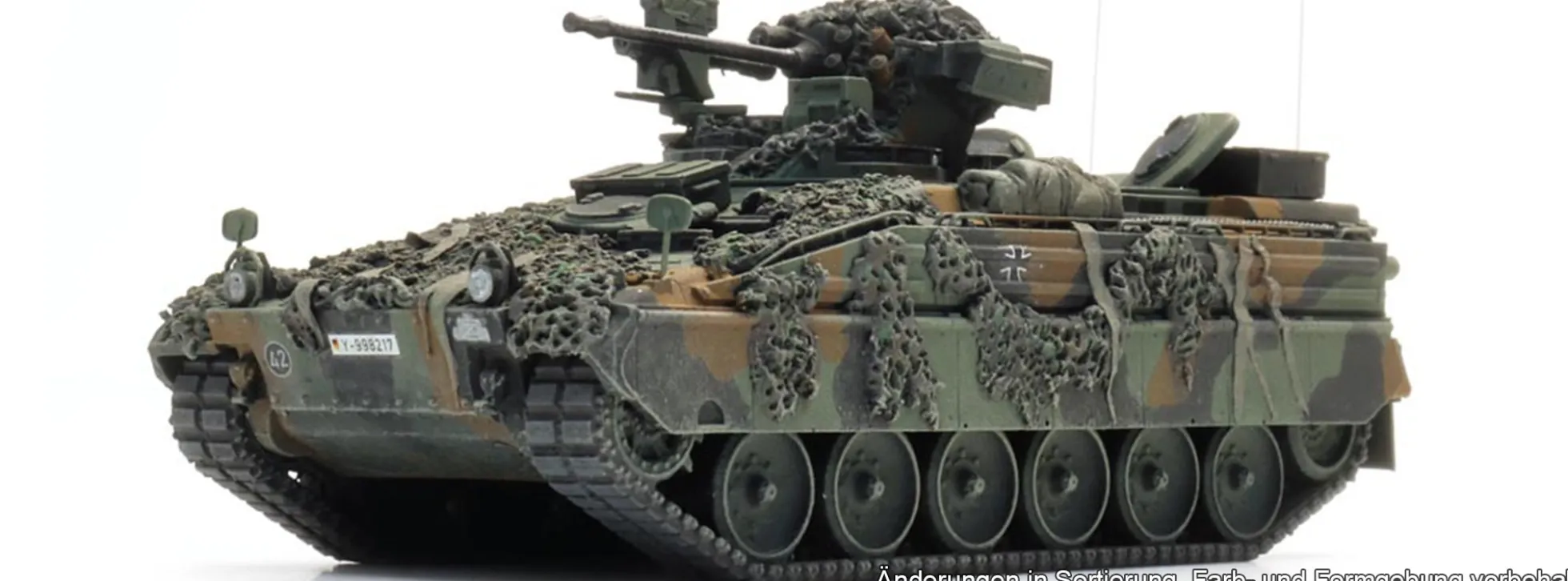 Artitec 6870685 Marder 1A5 Schützenpanzer Kampfbereit | Militärmodell 1:87