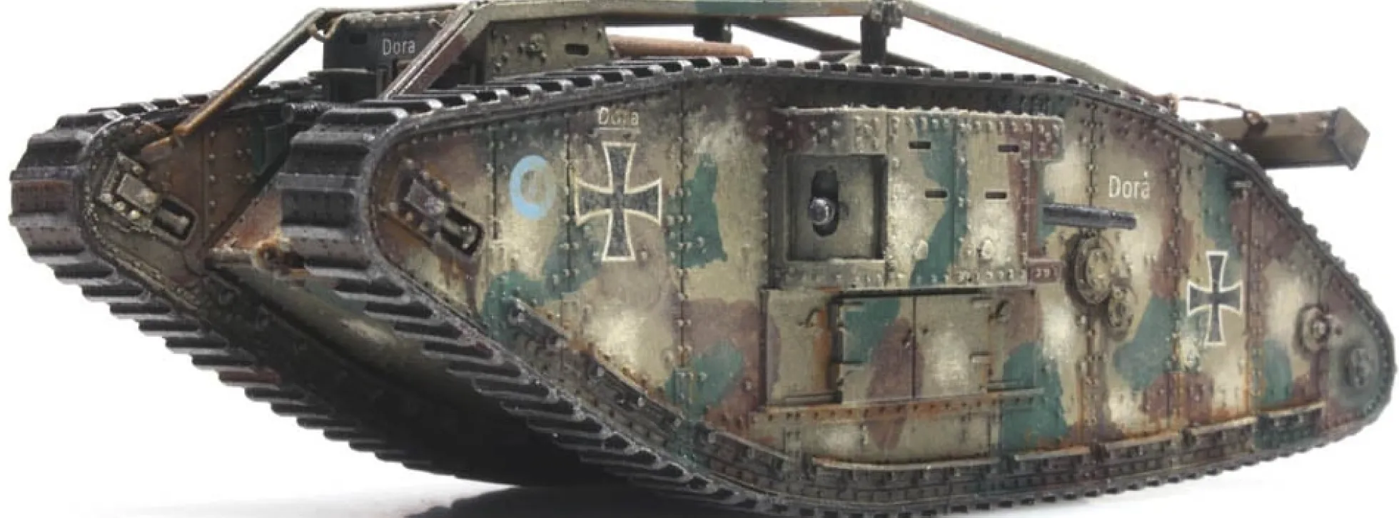 Artitec 6870173 Mark IV female beute Abt. 14 Dora Kampfbereit | Militärmodell 1:87