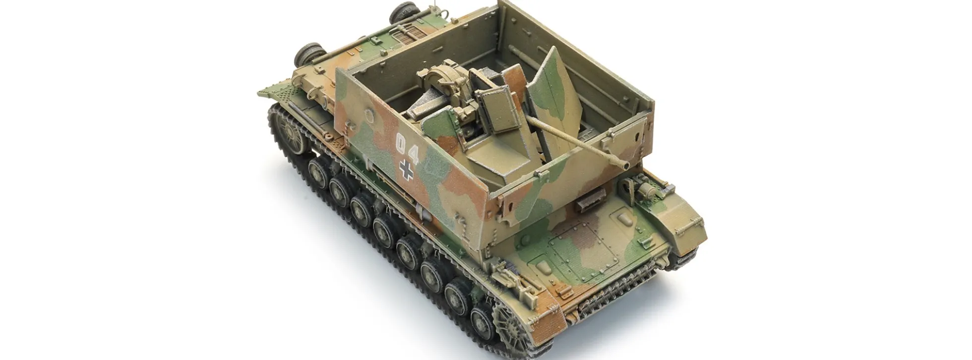Artitec 6870713 Möbelwagen dreifarbige Tarnung | Militärmodell 1:87