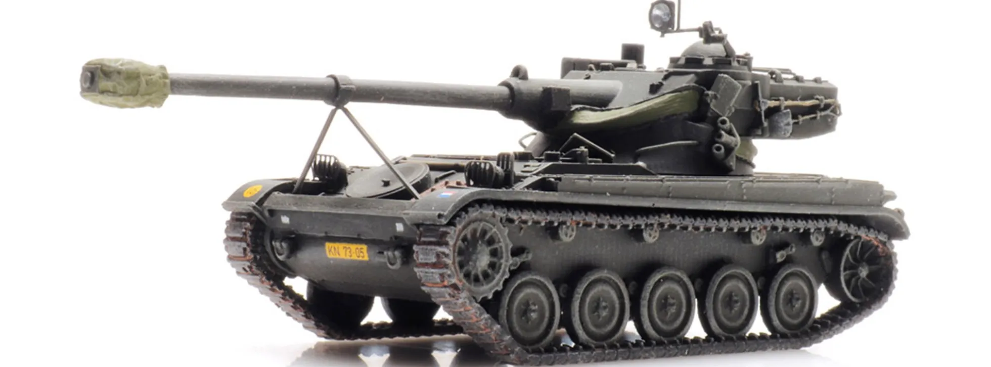 Artitec 6870409 NL AMX 13 leichter Panzer Eisenbahntransport | Panzermodell 1:87