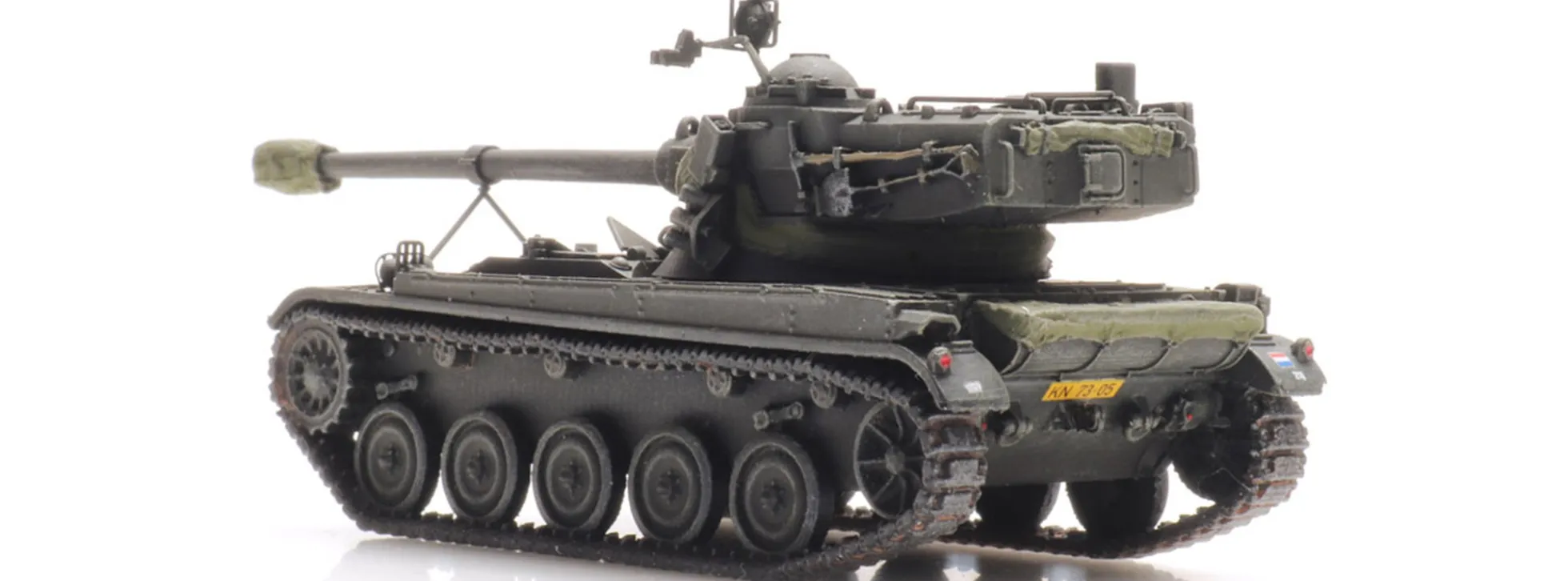 Artitec 6870409 NL AMX 13 leichter Panzer Eisenbahntransport | Panzermodell 1:87