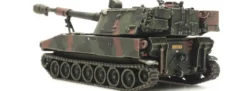 Artitec 6870149 NL M109 A2 NAVO Camo Eisenbahntransport | Panzermodell 1:87