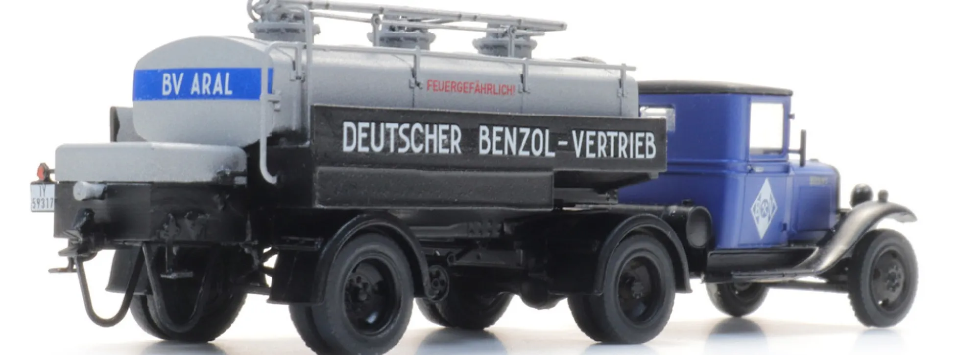 Artitec 387.629 Opel Blitz 6 Tanklaster Aral | LKW-Modell 1:87