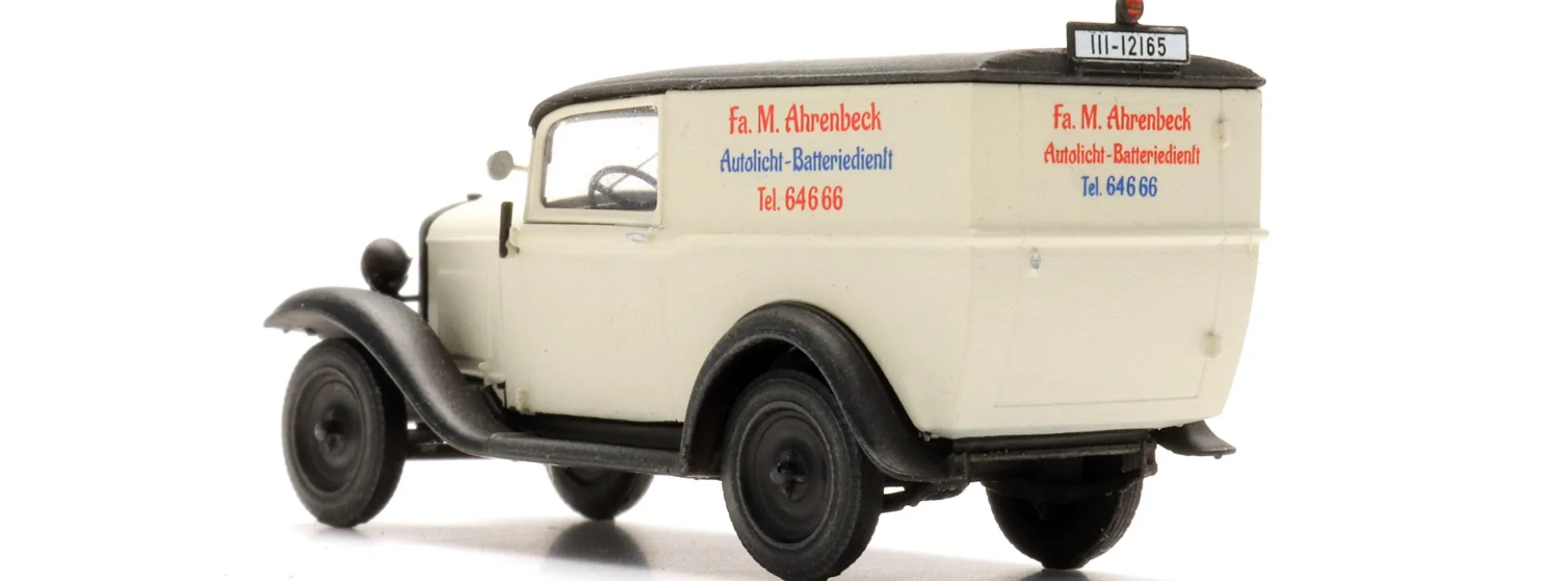 Artitec 387.649 Opel 1,2 Liter Kastenwagen Ahrenbeck | Modellauto 1:87
