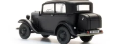 Artitec 387.642 Opel 1,2 Liter Limousine - schwarz | Modellauto 1:87