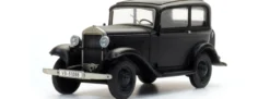 Artitec 387.642 Opel 1,2 Liter Limousine - schwarz | Modellauto 1:87