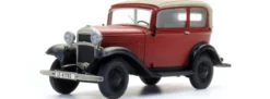 Artitec 387.643 Opel 1,2 Liter - rot | Geschlossenes Verdeck | Modellauto 1:87