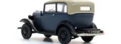 Artitec 387.646 Opel P4 - blau | Geschlossenes Verdeck | Modellauto 1:87
