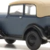 Artitec 316.137 Opel P4 Dach geschlossen blau | Modellauto 1:160
