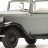 Artitec 316.138 Opel P4 Dach offen grau | Modellauto 1:160