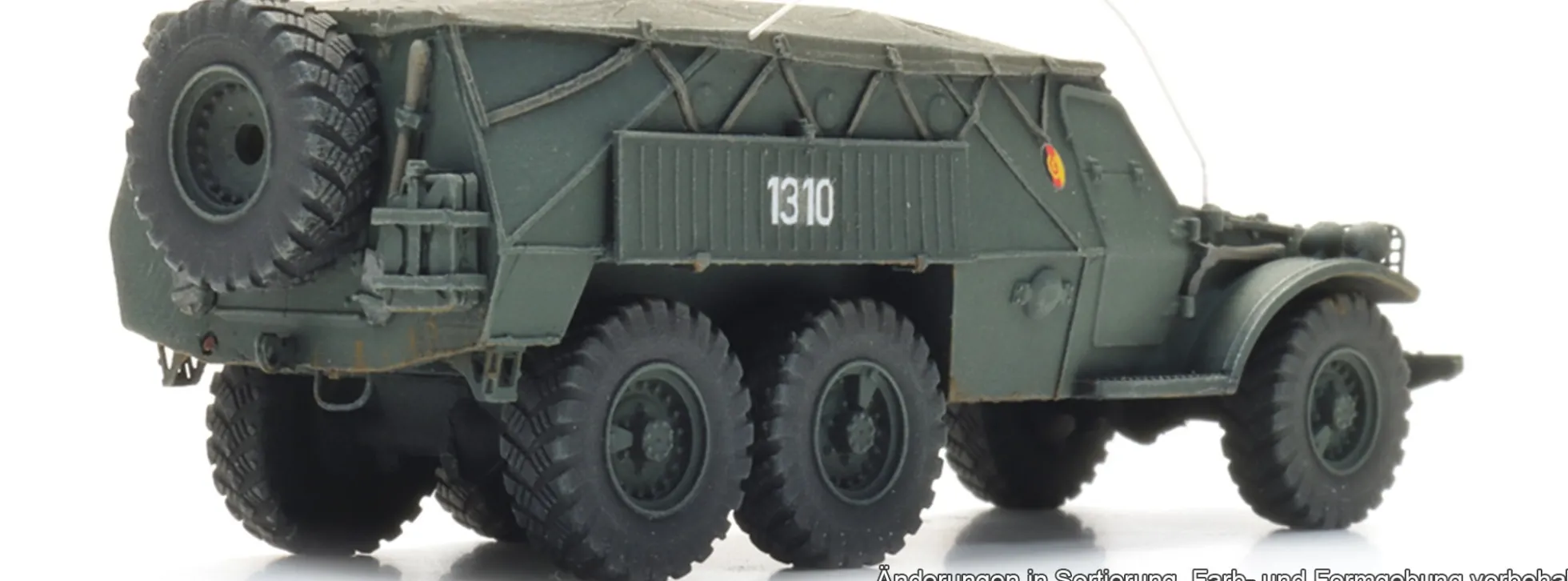 Artitec 6870757 Schützenpanzerwagen 152 W1 DDR Eisenbahntransport | Militärmodell 1:87