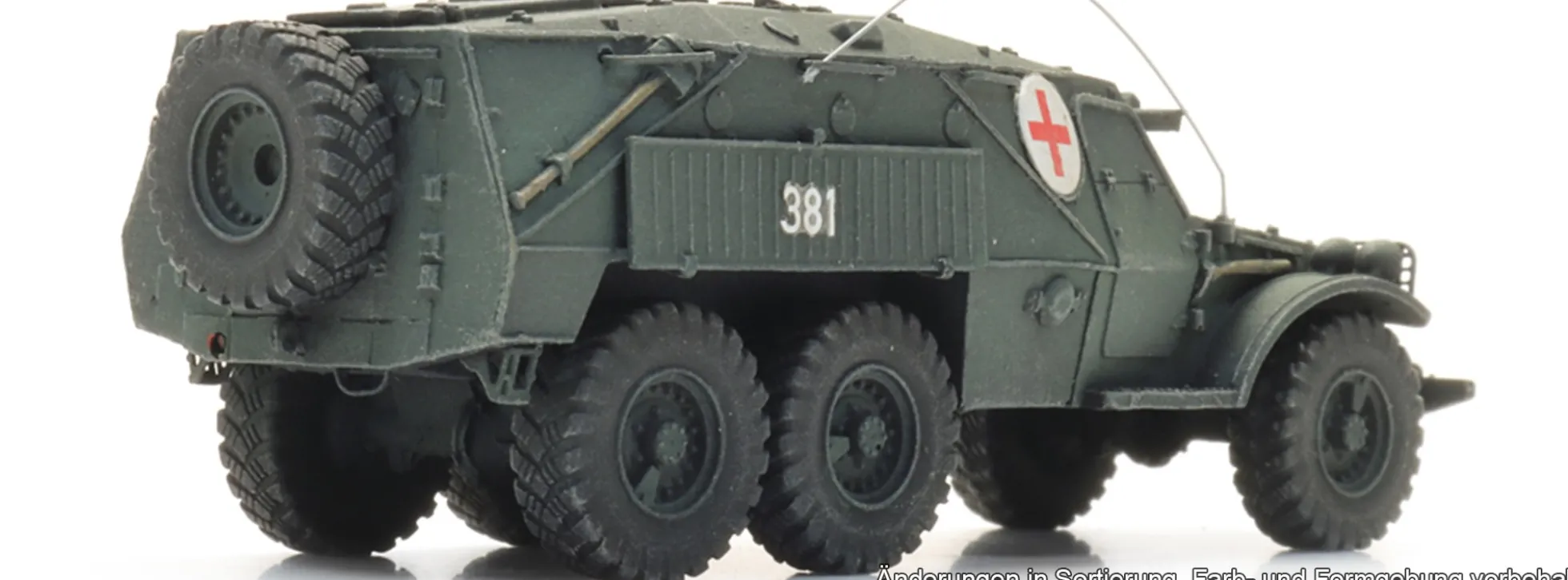 Artitec 6870768 Schützenpanzerwagen 152 K Sanitätspanzer DDR | Militärmodell 1:87