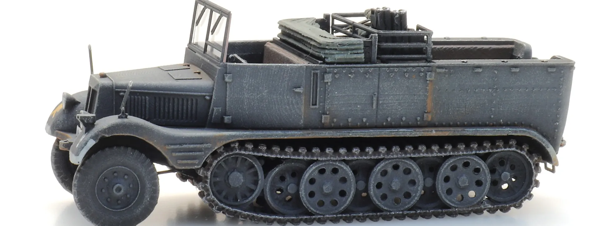 Artitec 6870583 Sd.Kfz. 11 Leichter Zugkraftwagen 3 t grau | Militärmodell 1:87
