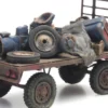 Artitec 487.601.03 Strohanhänger verrostet | RIP-Series | Anhänger Modell 1:87