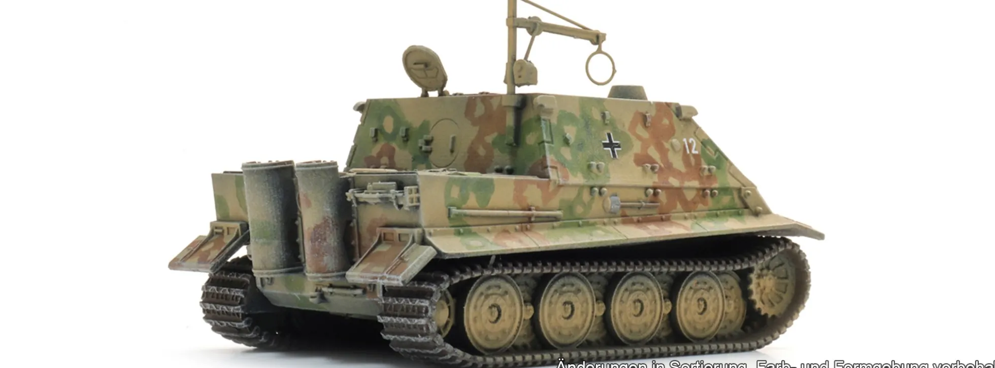 Artitec 6870773 Sturmtiger Hinterhaltstarnung Wehrmacht | Militärmodell 1:87